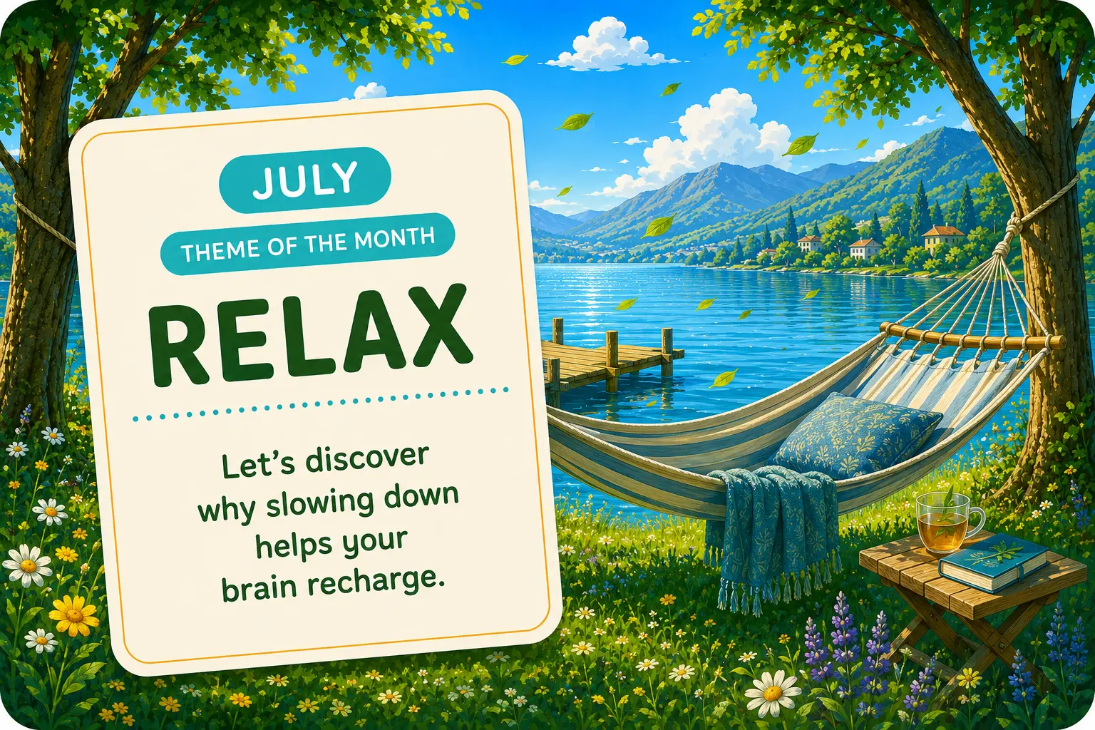 July — Relax